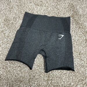 Gymshark Women's Dark Gray Bike Shorts